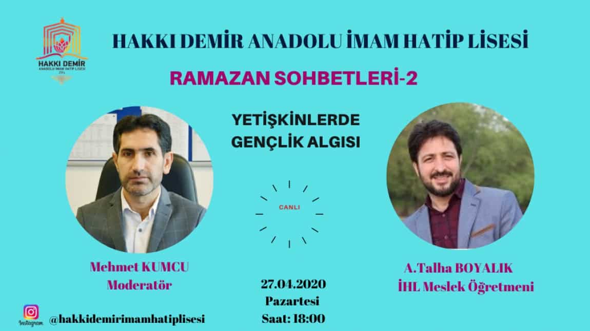 HAKKI DEMİR'DE RAMAZAN SOHBETLERİ-2
